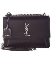 Saint Laurent - Sunset Medium Leather Shoulder Bag - Lyst
