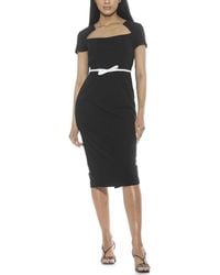 Alexia Admor - Alma Sheath Dress - Lyst