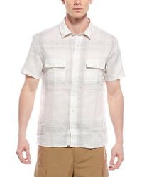 Billy Reid - Relaxed Fit Linen Shirt - Lyst