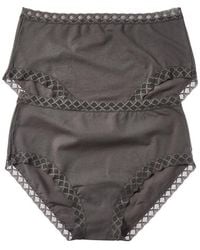 Natori - 2pk Bliss Full Brief - Lyst