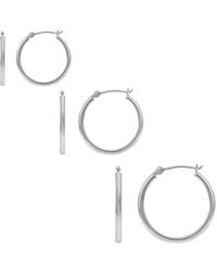 Donatello Gian - Hoop Earrings - Lyst