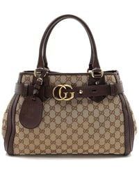 Gucci - GG Running Medium Tote (authentic Pre-loved) - Lyst