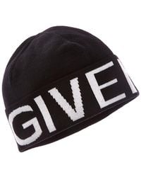 Givenchy - Jacquard Wool Beanie - Lyst