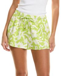 FLORA BEA NYC - Varley Linen-Blend Short - Lyst