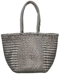 Dragon Diffusion - Grace Basket Small Leather Top Handle Bag - Lyst