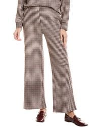 Vintage Havana - Printed Cloud Fleece Flare Pant - Lyst