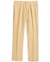 John Varvatos - Sal Side Seam Pocket Linen-Blend Pant - Lyst