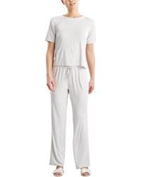 Natori - Feathers Essentials Crew Neck Pj - Lyst