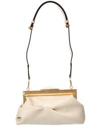 Jimmy Choo - Diamond Small Lizard-Embossed Leather Clutch - Lyst