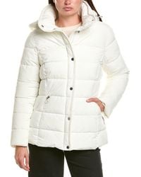Tahari - June Puffer Coat - Lyst