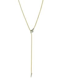 Sphera Milano - Plated Cz Necklace - Lyst