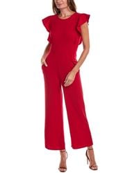 Bebe - Ruffle Jumpsuit - Lyst