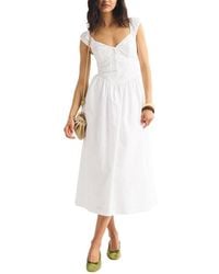 Tedora - Midi Dress - Lyst