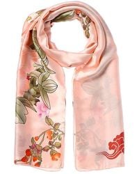 La Fiorentina - Printed Scarf - Lyst