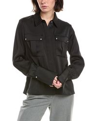 Rag & Bone - Carmina Satin Blouse - Lyst