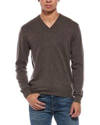 N.Peal Cashmere - Burlington Cashmere V-Neck Sweater - Lyst