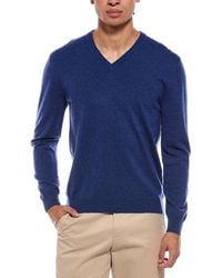 N.Peal Cashmere - Burlington Cashmere V-Neck Sweater - Lyst