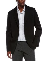 Lanvin - Single Breasted Boxy Wool Jacket - Lyst