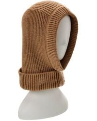 Fendi - Ribbed Wool & Cashmere-Blend Balaclava - Lyst