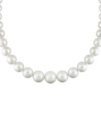 Pearls - 14k 10-16mm Pearl Graduated Strand Necklace - Lyst