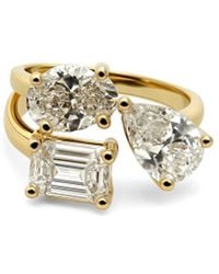 Prince Diamond & Jewelry - 14k 3.34 Ct. Tw. Lab-grown Diamond Multi-stone Ring - Lyst