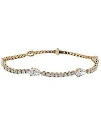 Prince Diamond & Jewelry - 14K 6.00 Ct. Tw. Lab-Grown Diamond Tennis Bracelet - Lyst
