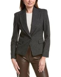 Brunello Cucinelli - Wool & Silk-blend Blazer - Lyst