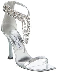 Jimmy Choo - Variety 100 Leather Sandal - Lyst