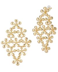 Chloe and Madison - Jewelry Plated Earrings - Lyst
