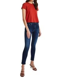 AG Jeans - Farrah 4 Years Deep Willows Ankle Skinny Jean - Lyst