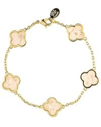 Rivka Friedman - 18K Plated Mother Of Pearl Bracelet - Lyst