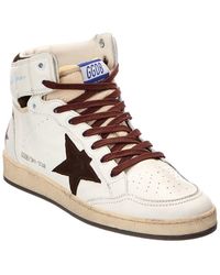 Golden Goose - Leather High-Top Sneaker - Lyst