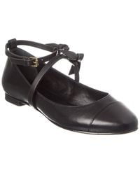 Alexandre Birman - Slim Clarita Leather Ballet Flat - Lyst