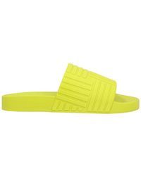 Bottega Veneta - Rubber Resort Slide (Authentic Pre-Loved) - Lyst