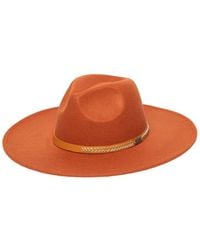 Frye - Stiff Brim Fedora - Lyst