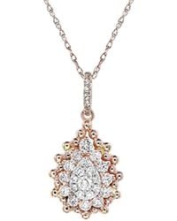 Diana M. Jewels - Fine Jewelry 14k Rose Gold 0.39 Ct. Tw. Diamond Ring - Lyst
