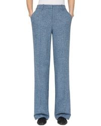 Lafayette 148 New York - Gates Wool & Silk-Blend Pant - Lyst