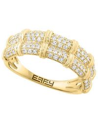 Effy Fine Jewelry - 14K 1.68 Ct. Tw. Diamond & Sapphire Ring - Lyst