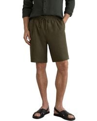 Reiss - Barges Linen Drawstring Short - Lyst