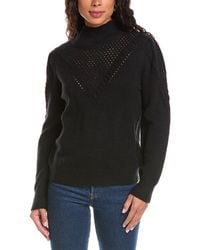 ANNA KAY - Pointelle Wool-blend Sweater - Lyst