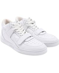 Celine - Leather Ct. 02 Mid Sneaker (Authentic Pre-Loved) - Lyst