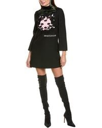 Valentino - Wool & Silk-blend Shift Dress - Lyst
