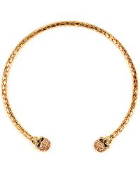 Eye Candy LA - The Luxe Collection Crystal Skull Collar Necklace - Lyst