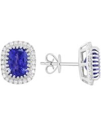 Effy Fine Jewelry - 14K 2.97 Ct. Tw. Diamond & Tanzanite Earrings - Lyst
