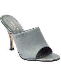 Gucci - 100 Satin Sandal - Lyst