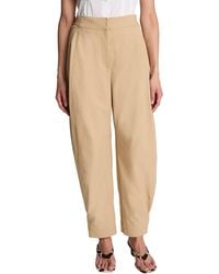Kenneth Cole - High Rise Fly Front Waistband Tab Barrel Leg Pant' - Lyst