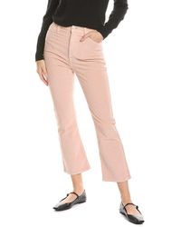 7 For All Mankind - Cameo Rose Ultra High-rise Corduroy Slim Kick Jean - Lyst