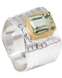 TIRAMISU - Plated.07 Ct. Tw. Amethyst Statement Ring - Lyst