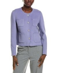 Marc Cain - Wool Cardigan - Lyst
