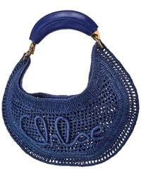 Chloé - Summer Banana Raffia & Leather Hobo Bag - Lyst